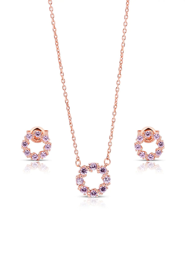 Odette Pendant and Earrings Set