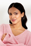 Mariselle Silver Pendant and Earrings Set