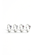 Chloris Silver Ring