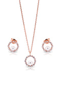 Eveline Pendant and Earrings Set
