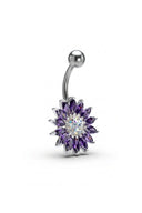 Aurora Bloom Belly Button Ring