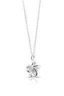 Alouette Silver Pendant and Earrings Set