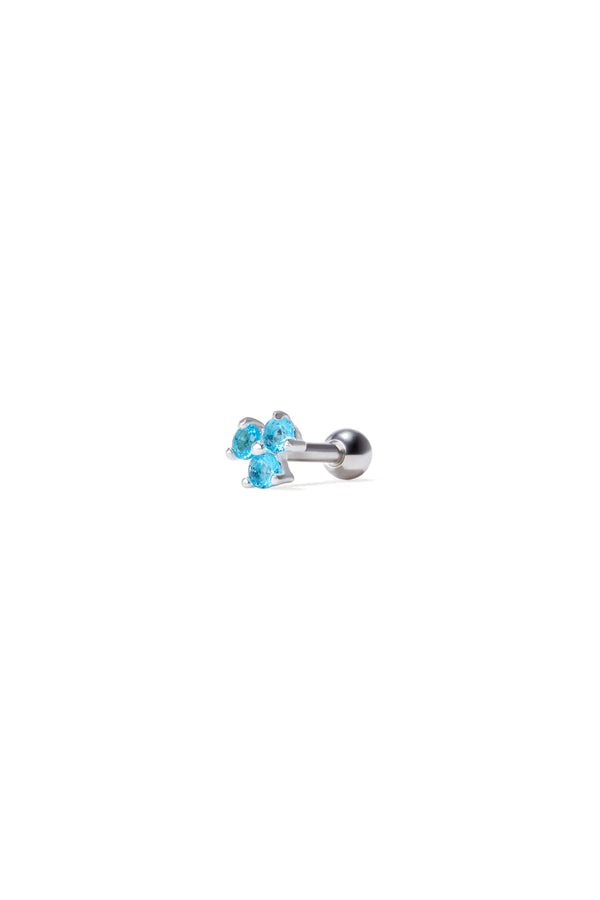 Trilune Silver Ear Piercing