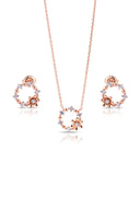 Evelisse Pendant and Earrings Set
