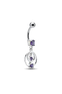 Lunar Loop Belly Button Ring