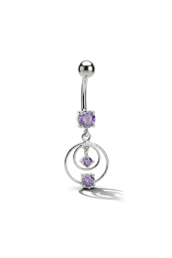 Lunar Loop Belly Button Ring