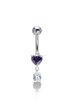 Jewel Drop Belly Button Ring