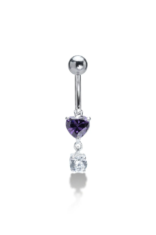 Jewel Drop Belly Button Ring