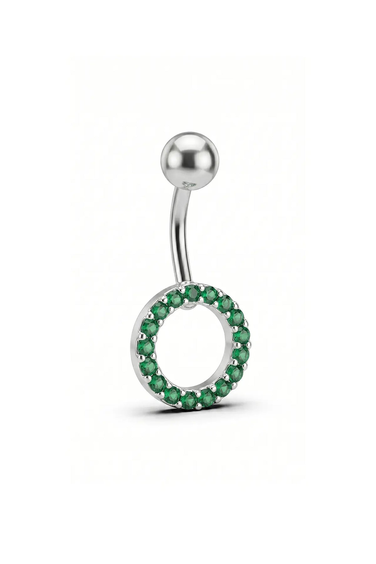 Luminous Loop Belly Button Ring