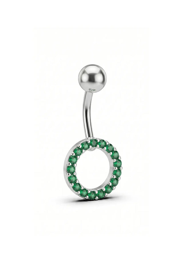 Luminous Loop Belly Button Ring
