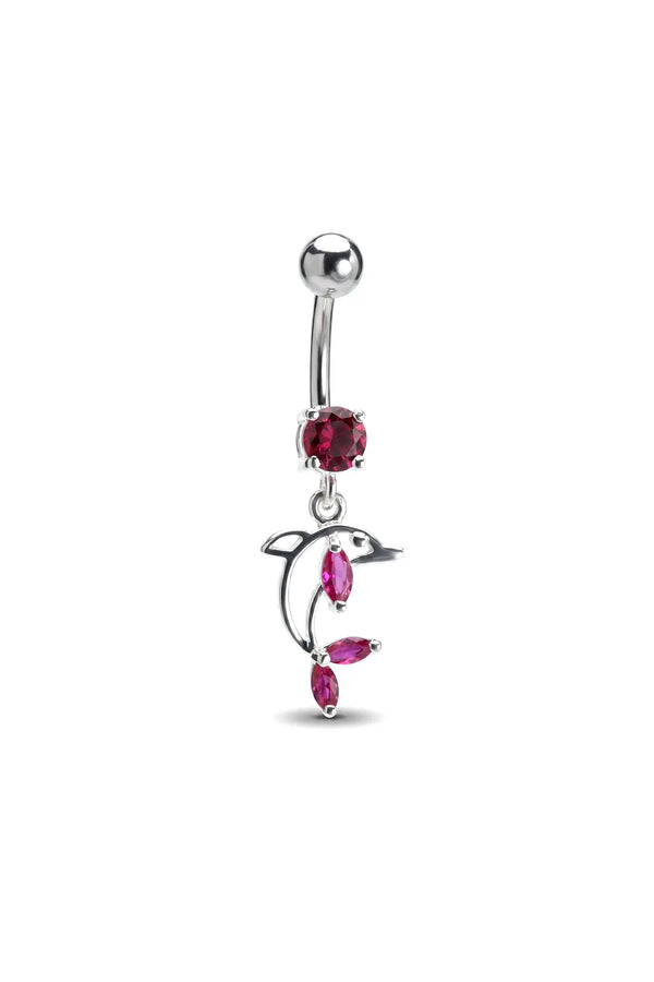 Sea Spark Belly Button Ring