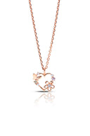 Petaline Silver Pendant and Earrings Set