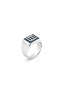 Oceanic Men’s Silver Ring