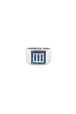 Oceanic Men’s Silver Ring