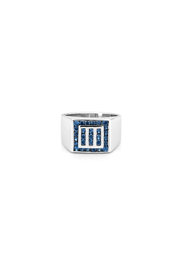 Oceanic Men’s Silver Ring