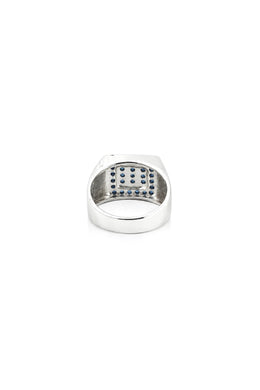 Oceanic Men’s Silver Ring