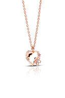 Petaline Silver Pendant and Earrings Set