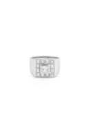 Centura Men’s Silver Ring