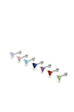 Prism Glow Belly Button Ring