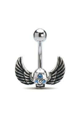 Winged Rebellion Belly Button Ring