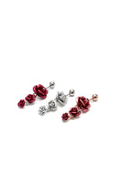 Velvet Petal Belly Button Ring
