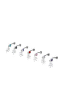 Verdant Glow Belly Button Ring