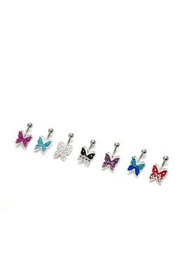 Wings of Elegance Belly Button Ring