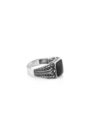Imperio Black Men’s Silver  Ring