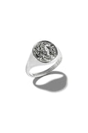 Medusa Silver Ring