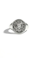 Medusa Silver Ring