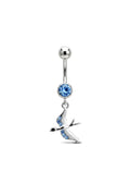 Wings of Freedom Belly Button Ring