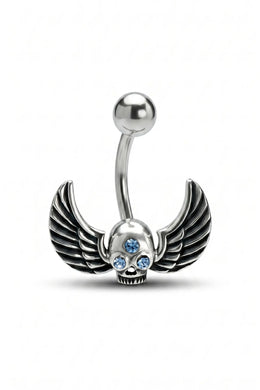 Winged Rebellion Belly Button Ring