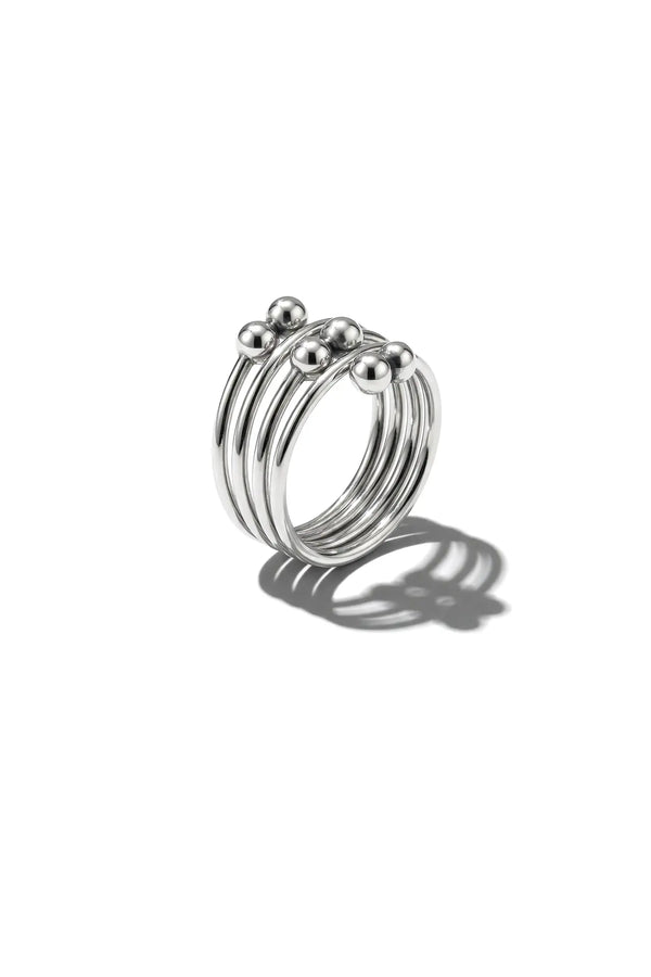 Maitri Silver Ring