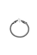 Dragon Link Men’s Silver Bracelet