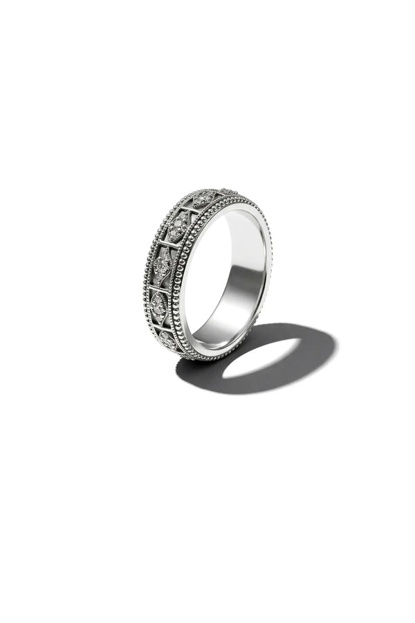 Samsara Silver Ring