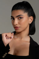 Rosara Silver Pendant and Earrings Set