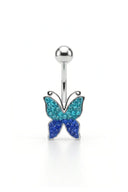 Wings of Elegance Belly Button Ring