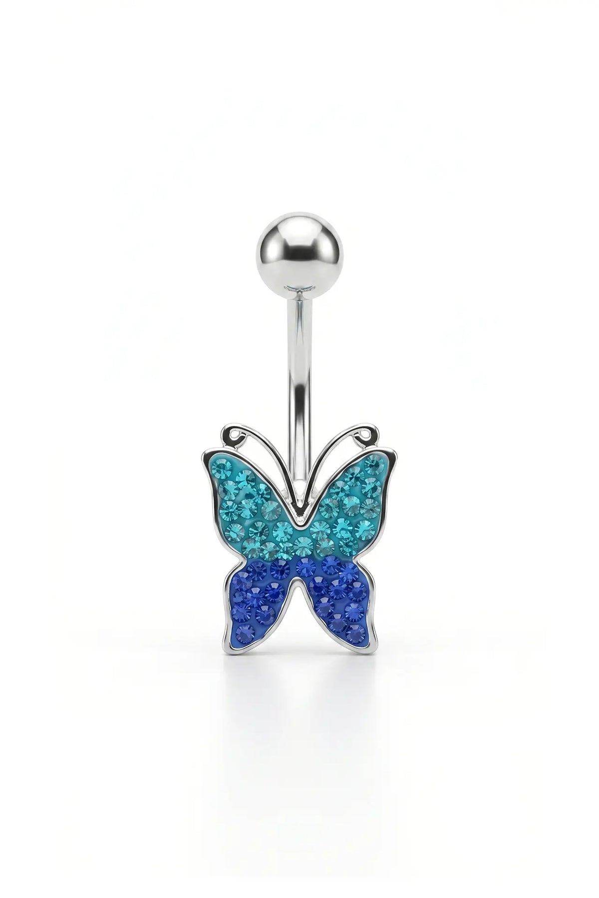 Wings of Elegance Belly Button Ring