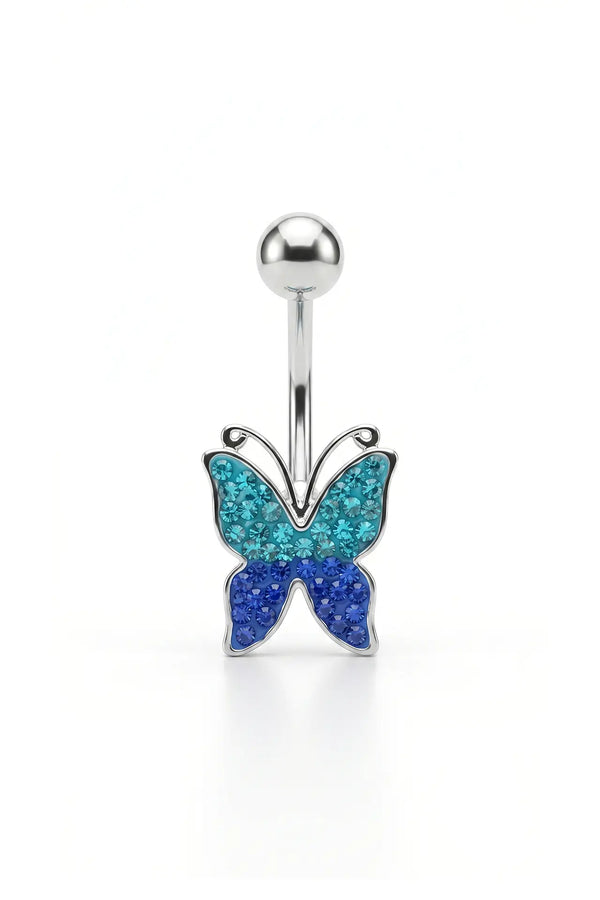 Wings of Elegance Belly Button Ring