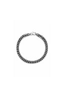 Dragon Weave Men’s Silver Bracelet