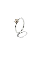 Heart Sparkle Silver Ring Parman