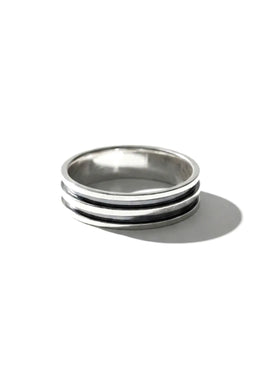 Stratum Silver Ring