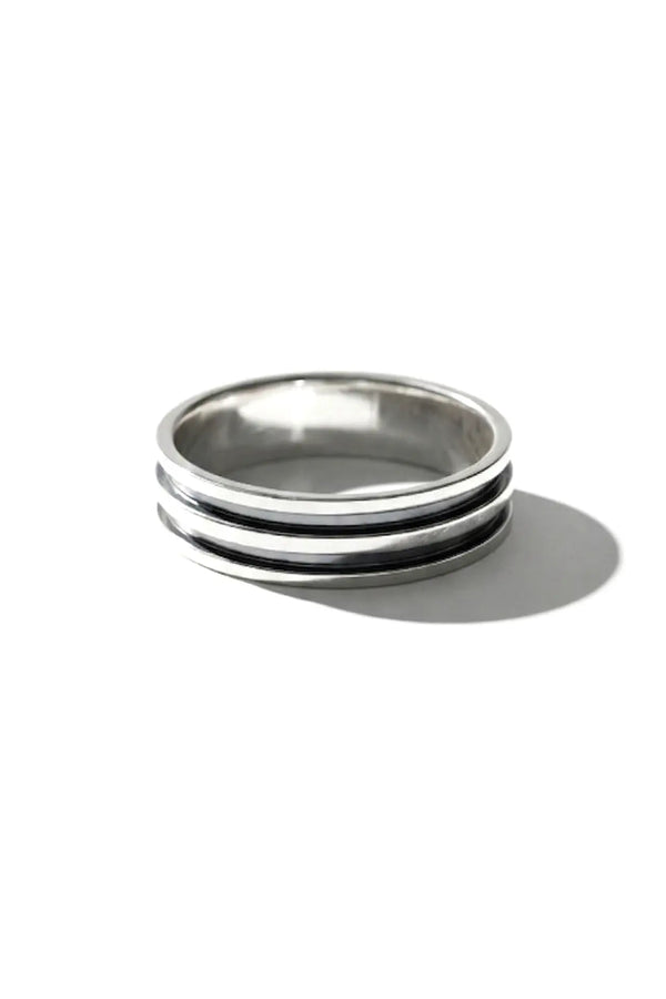 Stratum Silver Ring