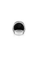 Grand Stallion Men’s Silver Ring