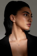 Calyra Silver Pendant and Earrings Set