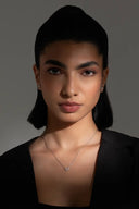 Sylphie Silver Pendant and Earrings Set
