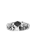 ‘Ride to Live’ Men’s Silver Bracelet