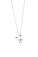 Lilah Silver Pendant and Earrings Set