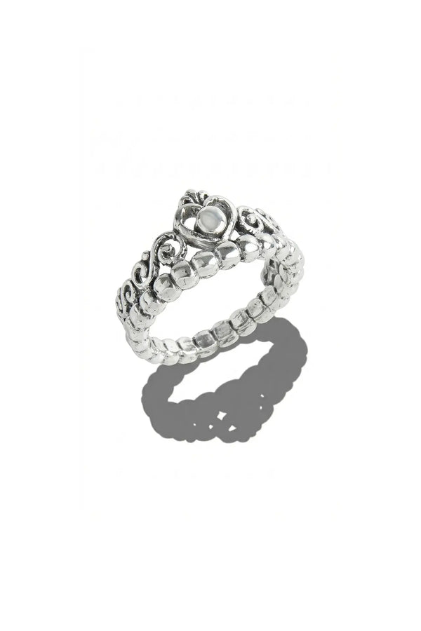 Coronet Silver Ring