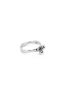 Agneya Clover Silver Ring